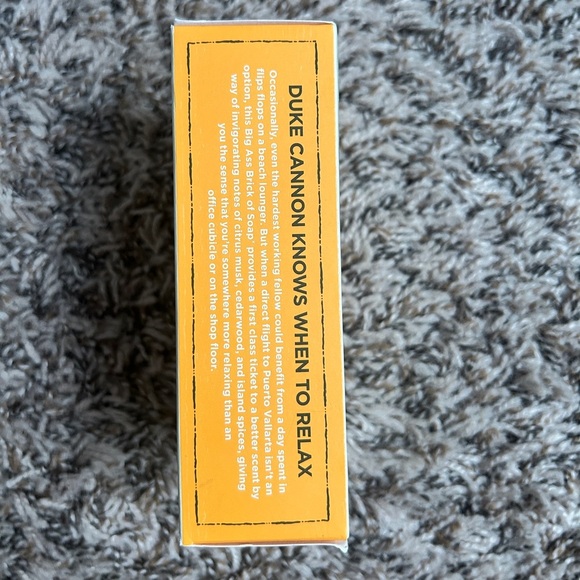 Duke Cannon Supply Co. Big Ass Brick of Bay Rum Soap – Citrus Musk (10 oz) - Picture 3 of 4